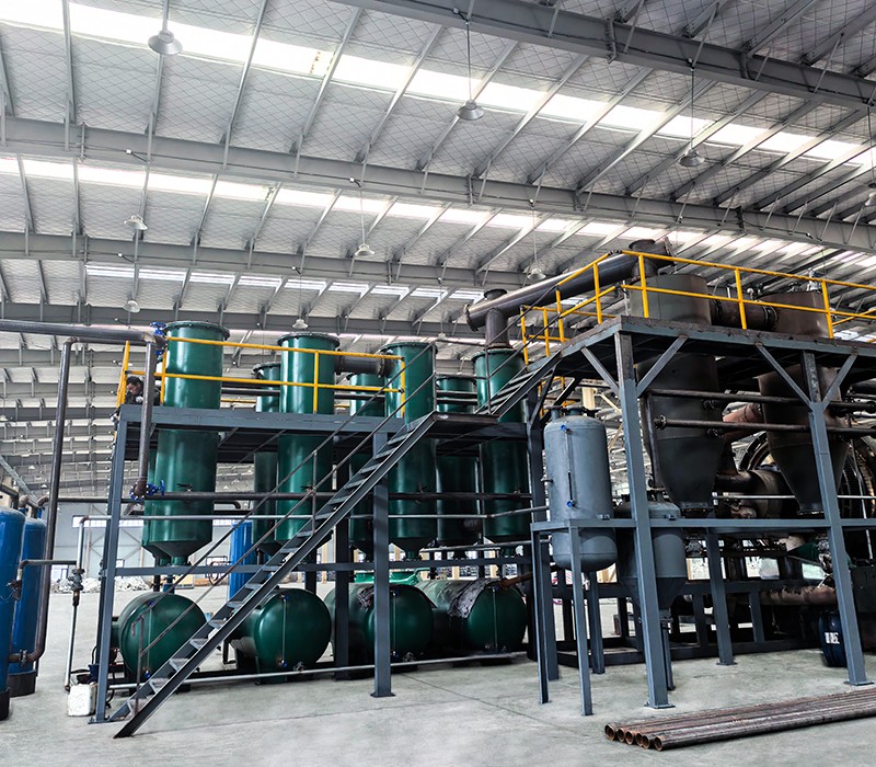 Municipale Solidum Vastum Batch Pyrolysis Planta